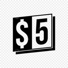 A price tag illustrating the phrase “a pop” to mean each.
