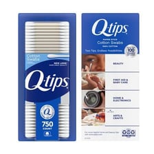 A package of Q-tips cotton swabs