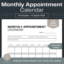 A calendar showing an appointment placed into an open time slot.