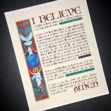 A church or manuscript associated with the Nicene Creed.