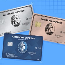 An American Express credit card