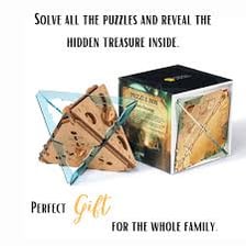 A small closed puzzle box suggests something difficult to figure out.
