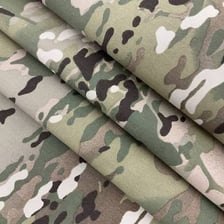 A military uniform covered in camouflage pattern