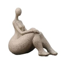A rounded, well-proportioned human figure