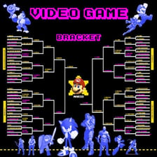 A video game character being eliminated during a match