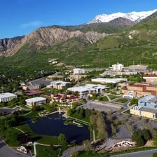 A view of Weber State University’s campus in Ogden, Utah.