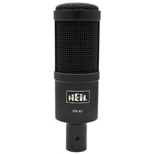 A microphone in a studio used to record a radio commercial