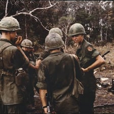 U.S. soldiers during the Vietnam War