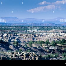 Landscape associated with the Uintah and Ouray Reservation in Utah