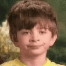 A person making a sarcastic expression suggesting something is obvious