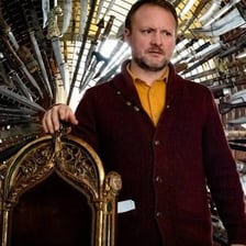 A portrait of filmmaker Rian Johnson.