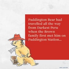 Paddington Bear, the fictional bear associated with Peru