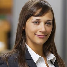Rashida Jones portraying Karen Filippelli on The Office.