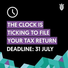A document being submitted beside a clock before a deadline