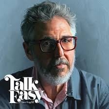 A portrait of radio host Ira Glass