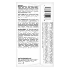 A hair relaxer product associated with lye-based treatment