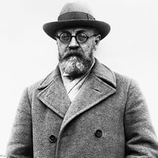 A portrait of French artist Henri Matisse