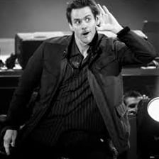 An actor making an exaggerated theatrical gesture