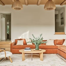 A thoughtfully arranged room illustrating feng shui principles.