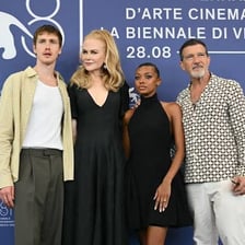 Antonio Banderas at a premiere for the film Babygirl