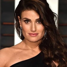 Portrait of Broadway and film performer Idina Menzel.