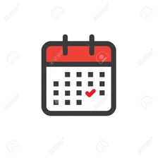 A calendar highlighting a specific date used as a reference point.
