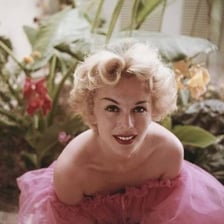 Portrait of actress Eva Gabor