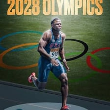 An athlete competing for a place on a sports team.