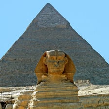 The Great Pyramid of Giza in Egypt