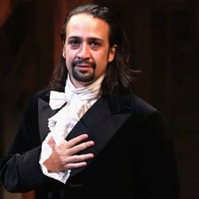 Portrait of Lin-Manuel Miranda, composer of Hamilton