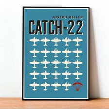 A book cover for Joseph Heller’s Catch-22.
