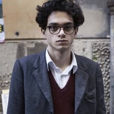 A scene associated with Nino Sarratore from My Brilliant Friend