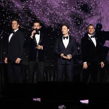 Il Divo performing onstage