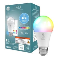 A modern LED light bulb.