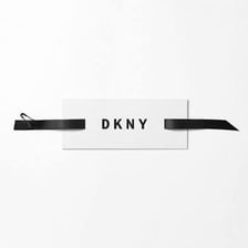 A DKNY fashion storefront or logo associated with New York.