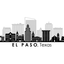 A view of the El Paso, Texas, skyline.
