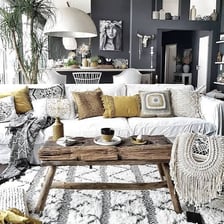 Bohemian-style clothing and relaxed interior decor