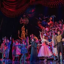 A theatrical performance of “Music of the Night” from The Phantom of the Opera