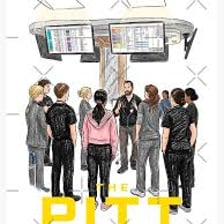 Promotional artwork for the television drama The Pitt.