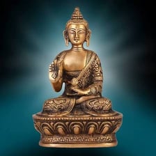 A carved figure used as an idol.