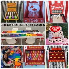 A target or game setup illustrating something being fair game.