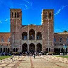 Royce Hall on the UCLA campus in Los Angeles
