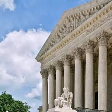 The exterior of the United States Supreme Court building