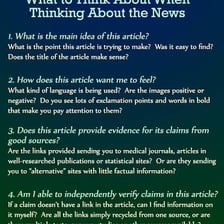 A fact checker reviewing and disproving a false claim