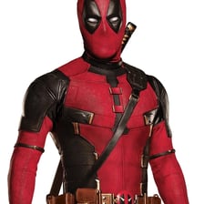 Ryan Reynolds portraying Deadpool in the superhero film series.