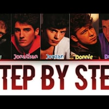 Promotional imagery associated with the Step by Step sitcom and song.