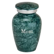 An urn used to hold cremation ashes
