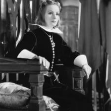 Greta Garbo in the film Queen Christina