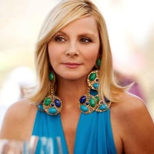 Kim Cattrall portraying Samantha Jones in Sex and the City.