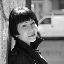 Portrait of author Amy Tan